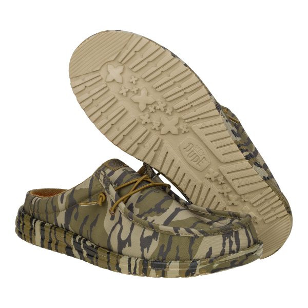 Wally Slip Mossy Oak Bottomland - Olive Tree/Camo - Image 3