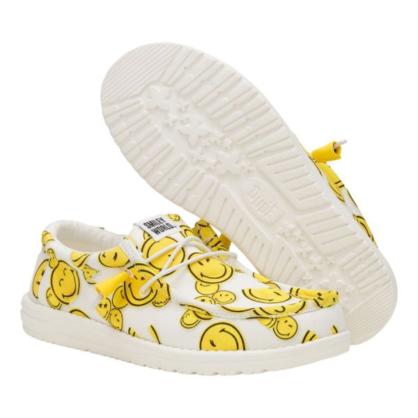 Wally SMILEYWORLD - Smiley White/Yellow - Image 4