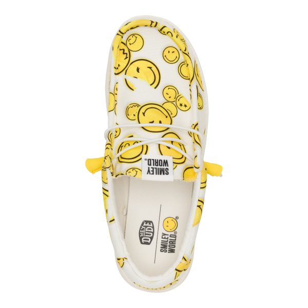Wally SMILEYWORLD - Smiley White/Yellow - Image 7